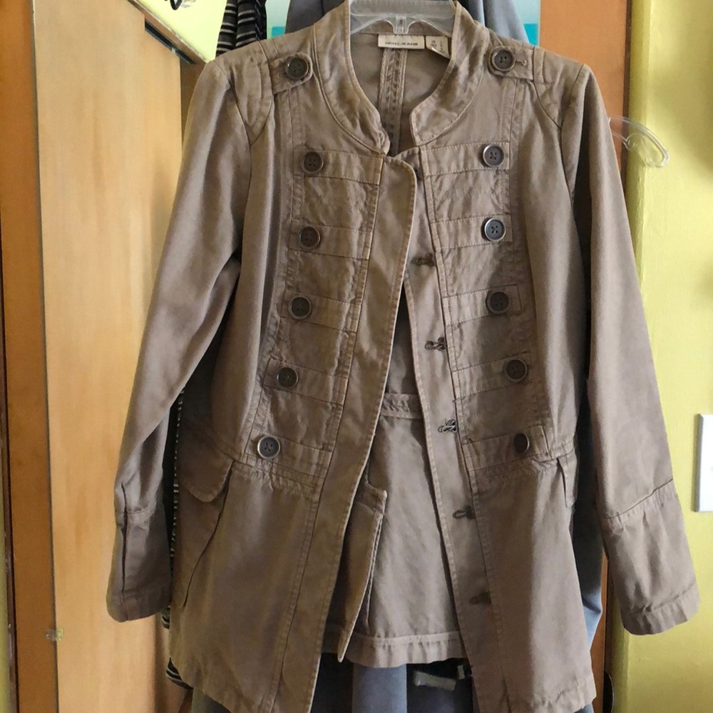 DKNY military style jacket